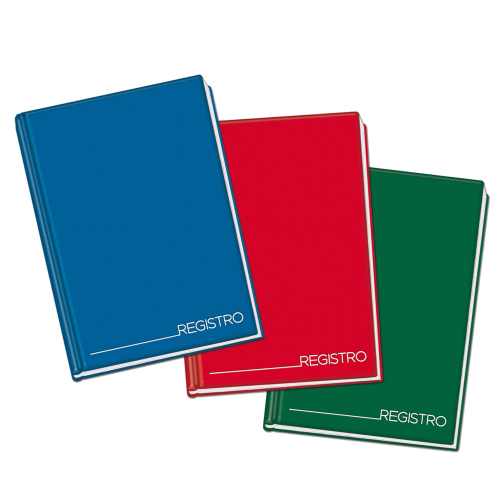 BLASETTI REGISTRO A4 70 GR CARTONATO RIGHE 1R 96 FOGLI COL.ASSORTITI